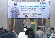 Kunjungi masyarakat Pagutan Timur, Kapolda NTB minta masyarakat hidupkan Polmas