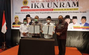 Pemprov NTB dan IKA Unram harus seiring sejalan majukan daerah