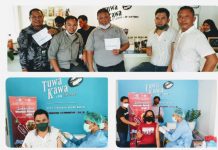 Vaksinasi oleh RSUP NTB , Tuwa Kawa dan Mi6 berlangsung lancar