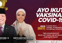 Vaksinasi HBK PEDULI sasar 5 ribu warga Pulau Lombok