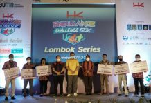 Sekolah disepanjang rute HK Endurance Challenge Lombok Series, dapat bantuan pendidikan