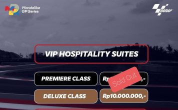 Tiket Moto GP 2022 Seri Mandalika, “Premier Class” Rp15 juta habis terjual