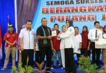 Lepas 204 orang CPMI, Pimpinan Komite III DPD RI kritisi perizinan berbelit dan penerbangan langsung