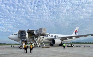 Airbus kargo mendarat lagi di BIL, 176 ton logistik WSBK 2022 masuk Sirkuit Mandalika