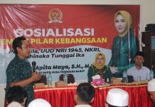 Sosialisasi 4 Pilar Kebangsaan, Evi Apita Maya jawab rasa penasaran masyarakat