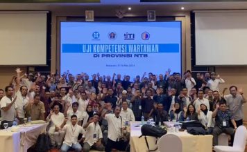 IJTI NTB deklarasi, tolak disahkannya dokumen RUU Penyiaran susunan Maret 2024