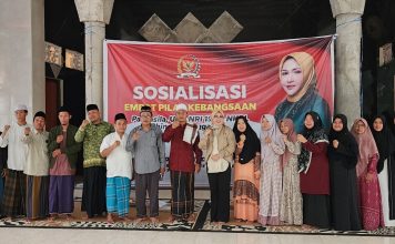 Evi Apita Maya bentengi santri di Lombok dengan 4 Pilar Kebangsaan