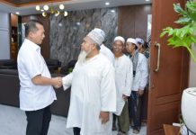 Gubernur Iqbal sambut silaturahmi ulama di Pendopo