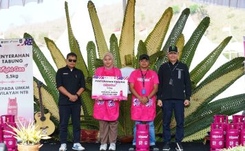 139 pelaku UMKM Lombok Sumbawa Festival momen MotoGP dapat dukungan Pertamina