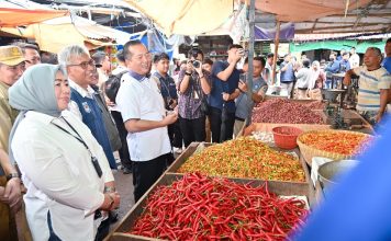 Gubernur NTB inspeksi pasar induk Mandalika, pastikan pasokan dan harga pangan aman